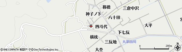 徳島県阿南市長生町（山崎）周辺の地図