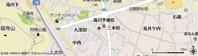 徳島県阿南市才見町三本松29周辺の地図