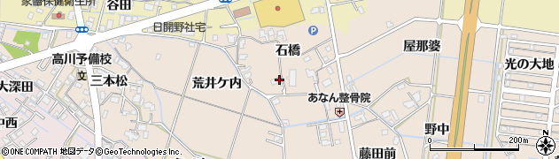 徳島県阿南市才見町（石橋）周辺の地図