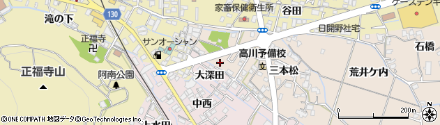 徳島県阿南市才見町三本松7周辺の地図