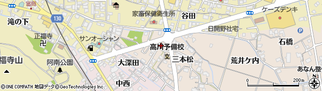 徳島県阿南市才見町三本松25周辺の地図