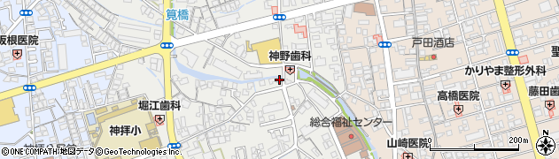 松本保険事務所周辺の地図
