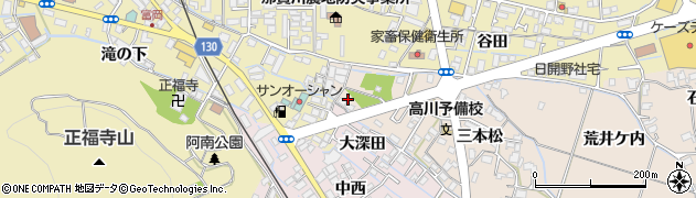 徳島県阿南市才見町三本松6周辺の地図