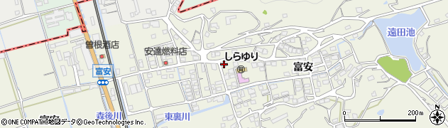 西円寺周辺の地図