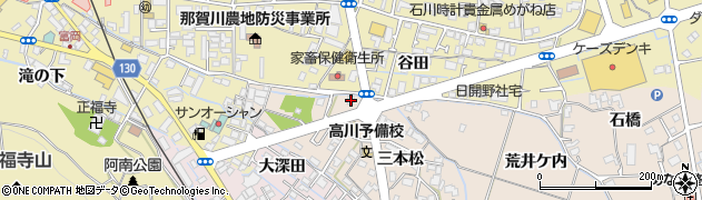 徳島県阿南市才見町三本松23周辺の地図