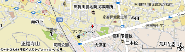 徳島県阿南市才見町三本松2周辺の地図
