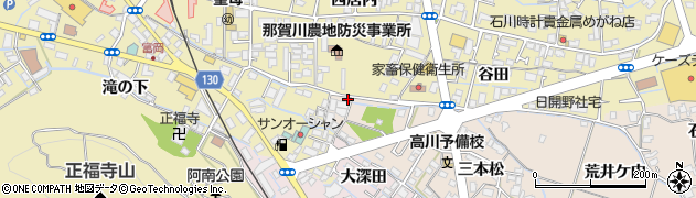 徳島県阿南市才見町三本松3周辺の地図