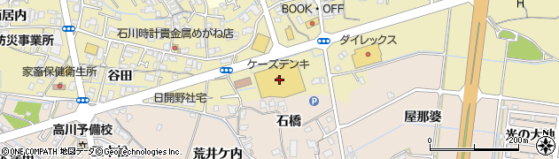 ケーズデンキ阿南店周辺の地図