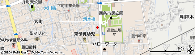おそうじ本舗・西条東店周辺の地図