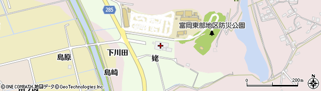 徳島県阿南市西路見町姥周辺の地図