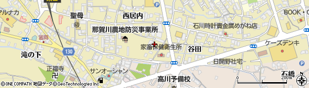 徳島県阿南市日開野町谷田481周辺の地図