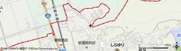 和歌山県御坊市荊木170周辺の地図
