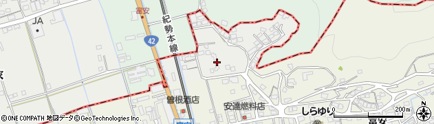 和歌山県御坊市荊木153周辺の地図
