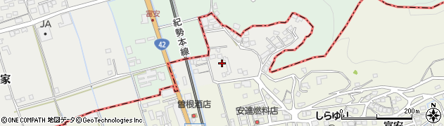 和歌山県御坊市荊木151周辺の地図