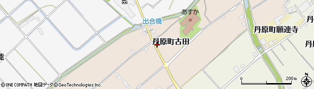 愛媛県西条市丹原町古田174周辺の地図