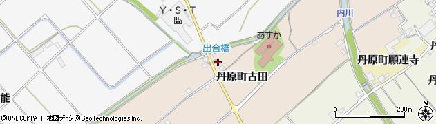 愛媛県西条市丹原町古田175周辺の地図