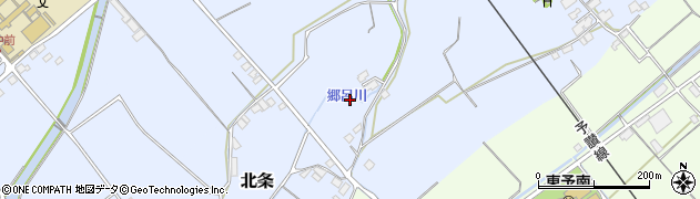 愛媛県西条市北条135周辺の地図