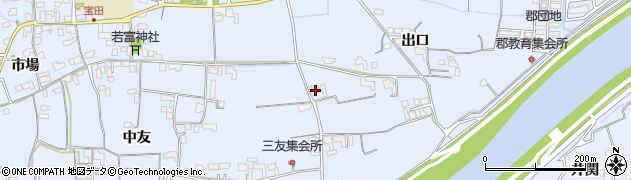 徳島県阿南市宝田町出口24周辺の地図