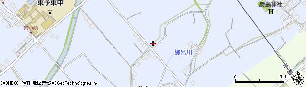 愛媛県西条市北条45周辺の地図