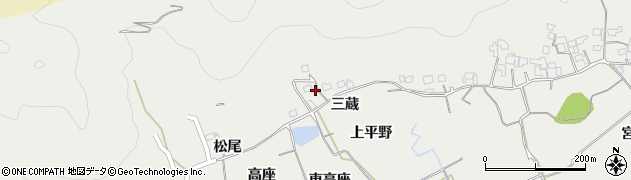 徳島県阿南市長生町張周辺の地図