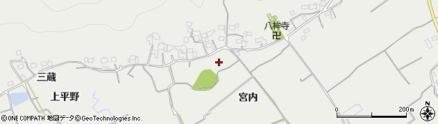 徳島県阿南市長生町宮内周辺の地図