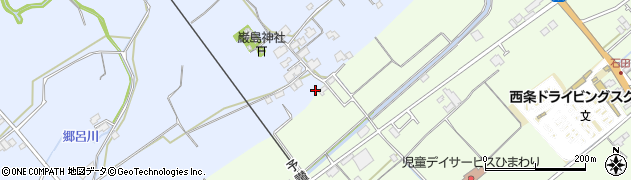 愛媛県西条市北条369周辺の地図