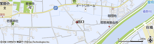 徳島県阿南市宝田町出口86周辺の地図