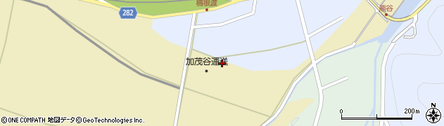 徳島県阿南市吉井町（秋葉下）周辺の地図