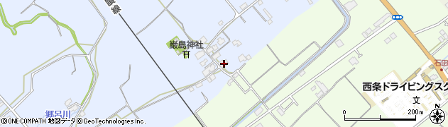 愛媛県西条市北条371周辺の地図