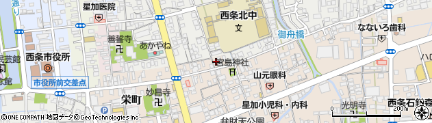 愛媛県西条市東町310周辺の地図