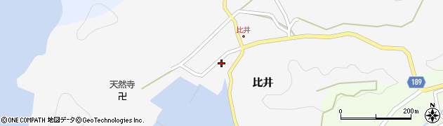 紀州農協　比井崎生活店舗周辺の地図