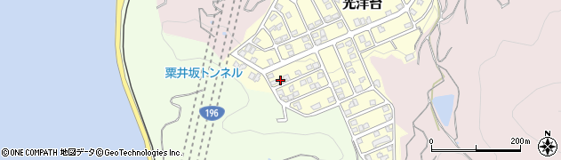 愛媛県松山市光洋台5-12周辺の地図
