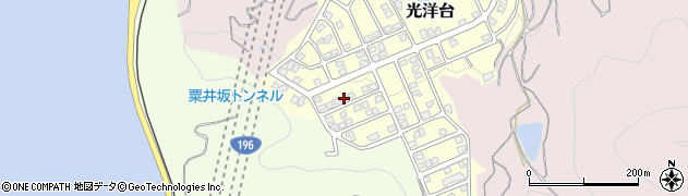 愛媛県松山市光洋台5-14周辺の地図