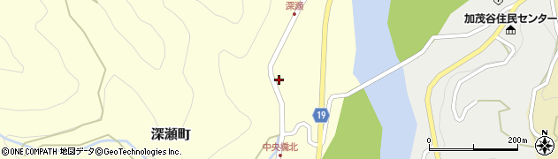 徳島県阿南市深瀬町（中洲）周辺の地図
