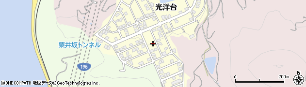 愛媛県松山市光洋台3-20周辺の地図