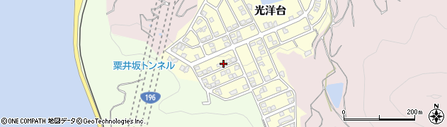 愛媛県松山市光洋台5-16周辺の地図