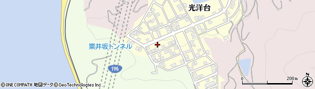 愛媛県松山市光洋台5-7周辺の地図