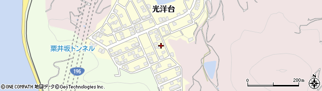 愛媛県松山市光洋台3-6周辺の地図