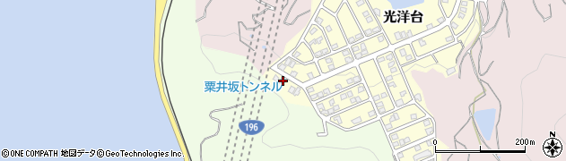 愛媛県松山市光洋台6-57周辺の地図