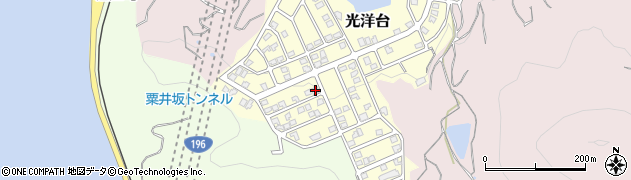 愛媛県松山市光洋台5-18周辺の地図