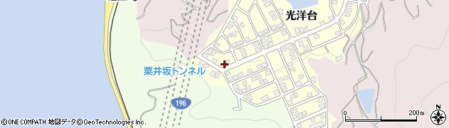 愛媛県松山市光洋台6-50周辺の地図