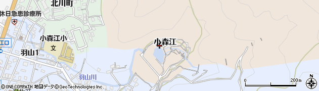 福岡県北九州市門司区小森江周辺の地図