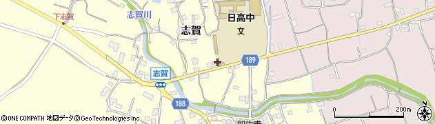 和歌山県日高郡日高町志賀68周辺の地図
