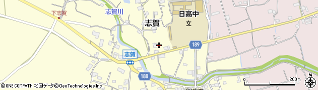 和歌山県日高郡日高町志賀62周辺の地図