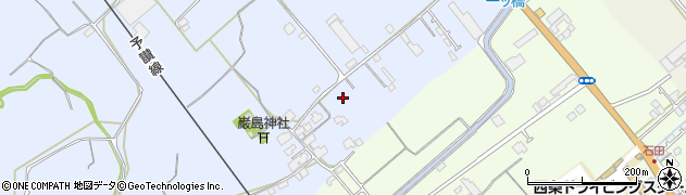 愛媛県西条市北条393周辺の地図