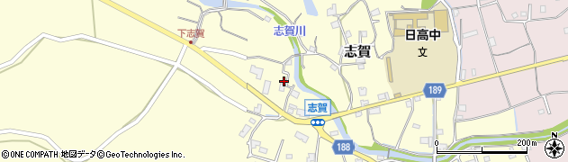 和歌山県日高郡日高町志賀436周辺の地図