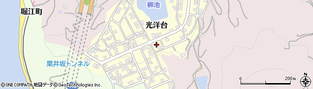 愛媛県松山市光洋台2-9周辺の地図