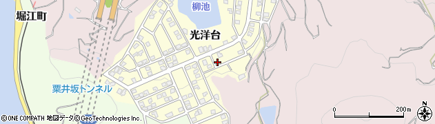 愛媛県松山市光洋台2-13周辺の地図