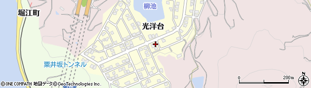 愛媛県松山市光洋台2-8周辺の地図