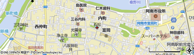 ホテル石松周辺の地図